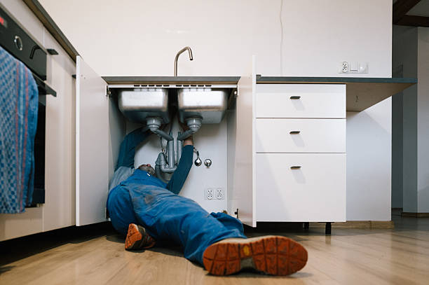 Professional Plumbing technician working in Hanson, MA
